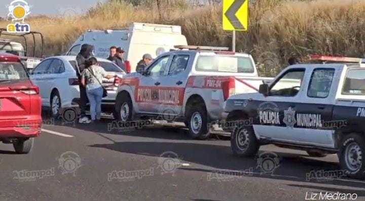 Abandonan cuerpo maniatado y sin vida en la Vía Corta Chiautempan-Puebla