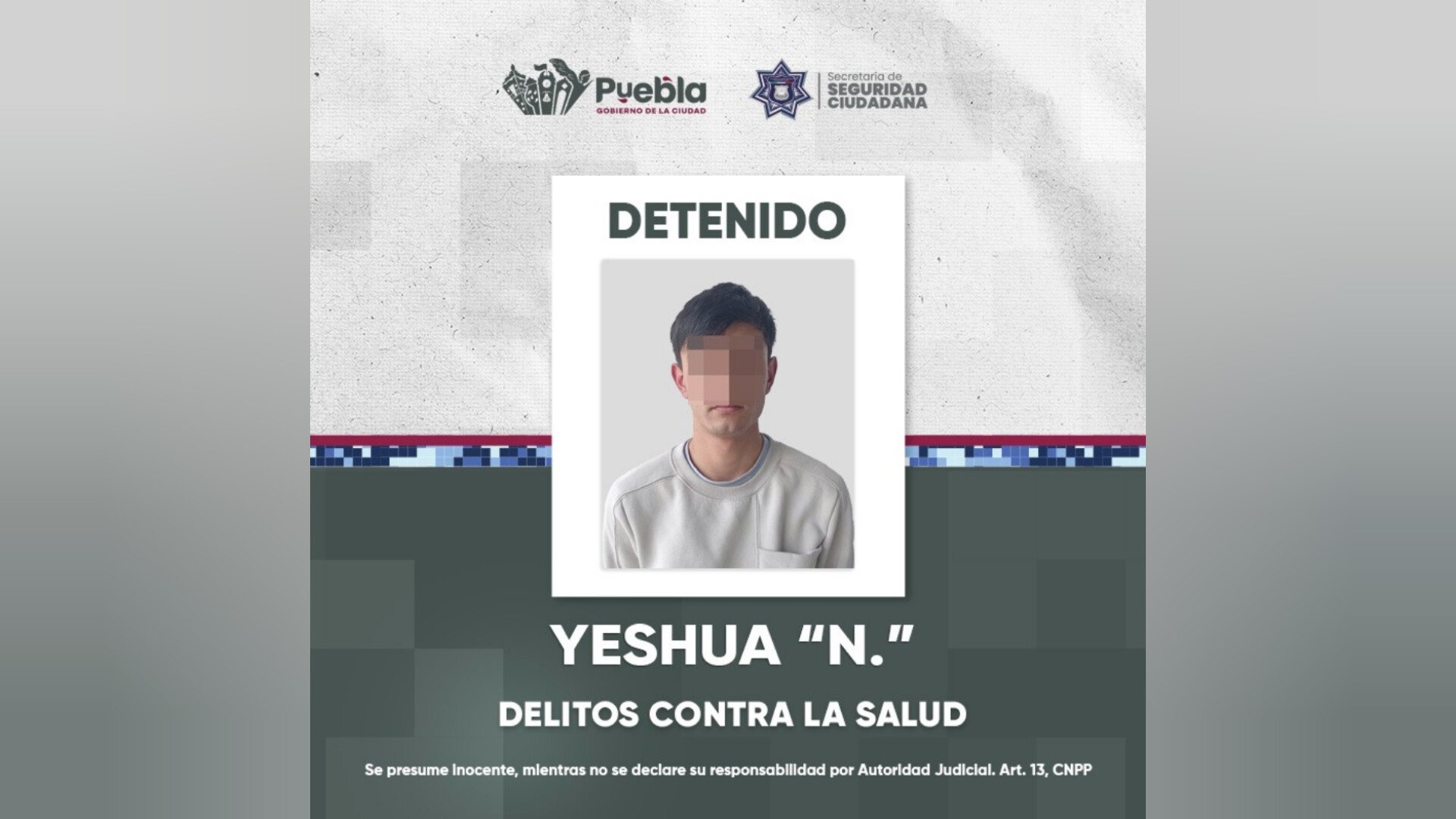 Detienen a hombre por delitos contra la salud en El Refugio