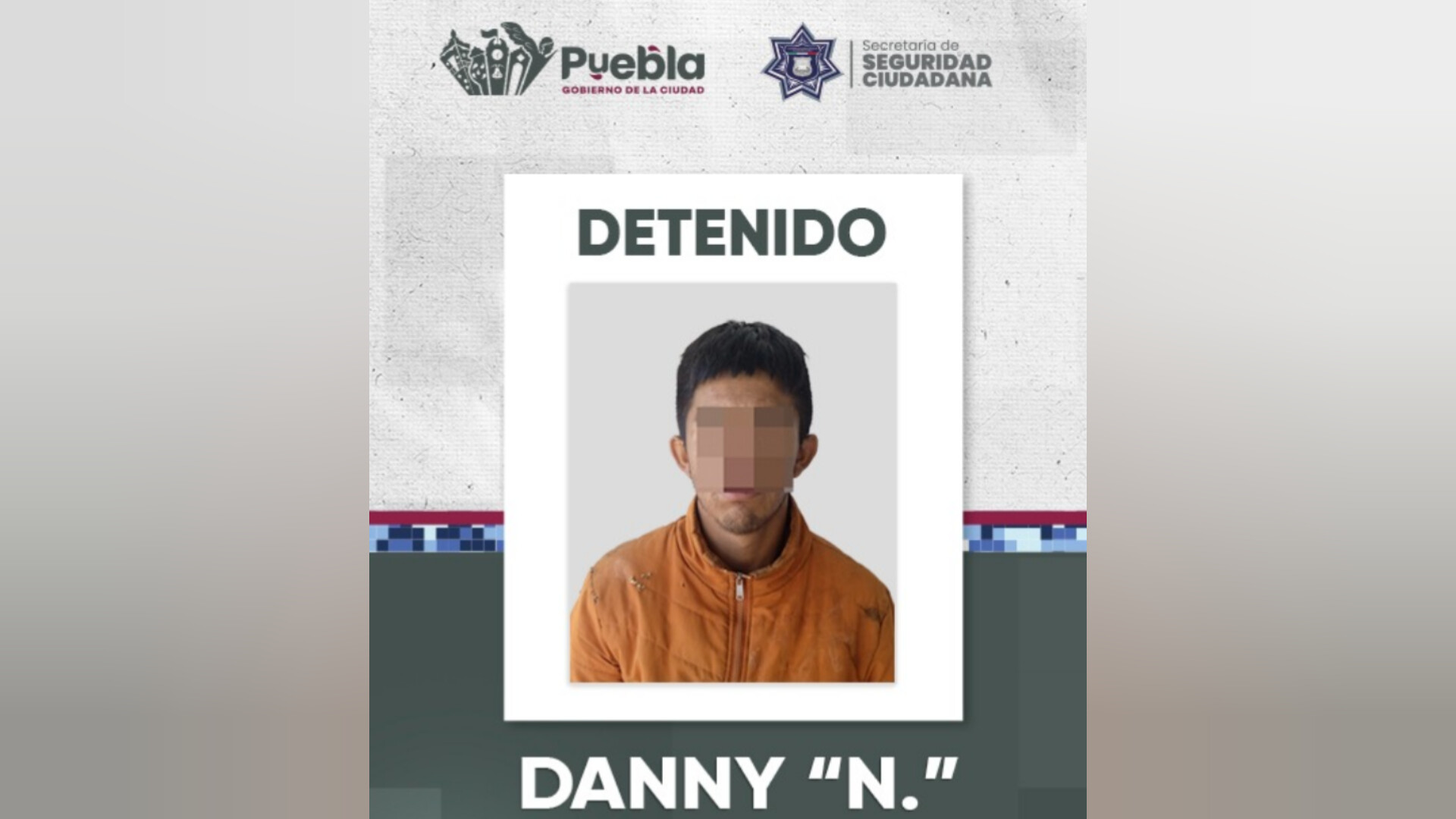 Detienen a hombre por robo a comercio con violencia en la capital