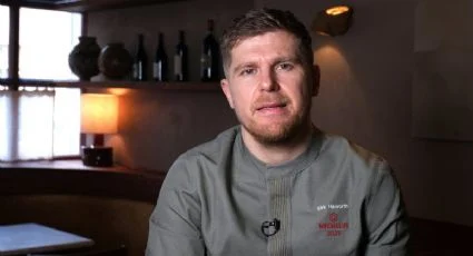 Chef británico impulsa cocina vegana con estrella Michelin