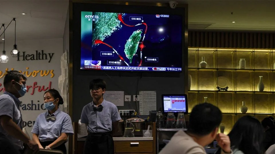 China realiza ejercicios militares alrededor de Taiwán