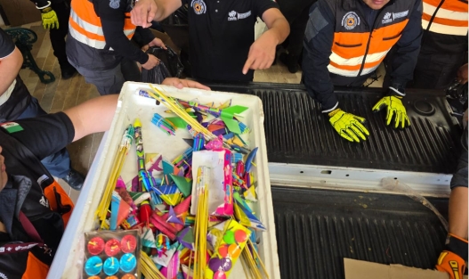 Decomisan pirotecnia en mercados municipales