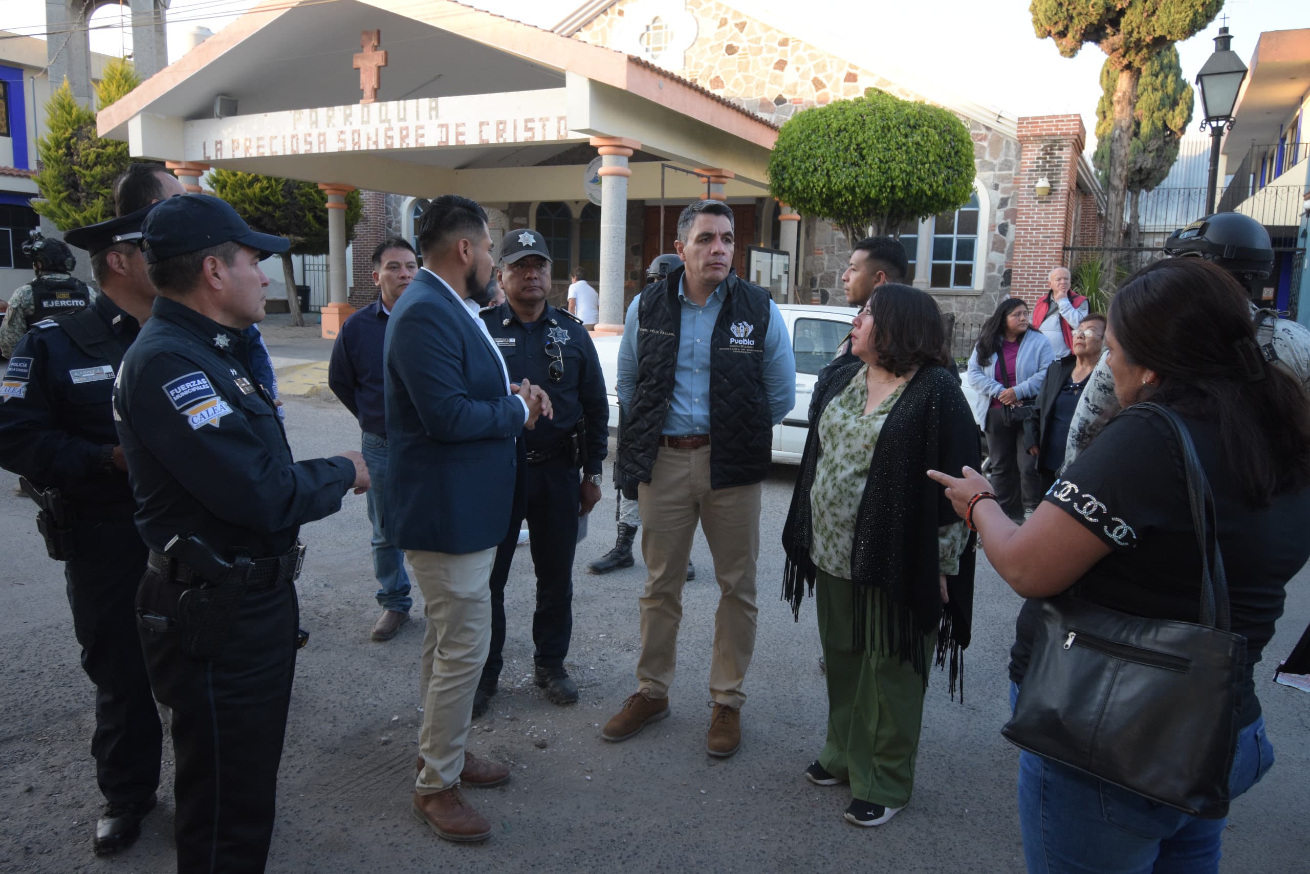 Refuerza SSC acciones de proximidad en Exhacienda de Chapulco