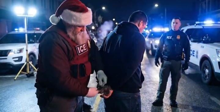 ICE difunde mensaje navideño para promover autodeportación