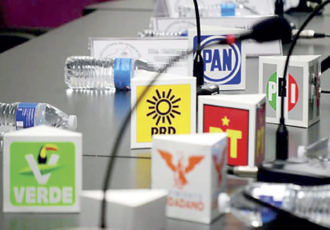 En enero, siete partidos políticos en Puebla pagarán de multa 4.4 mdp