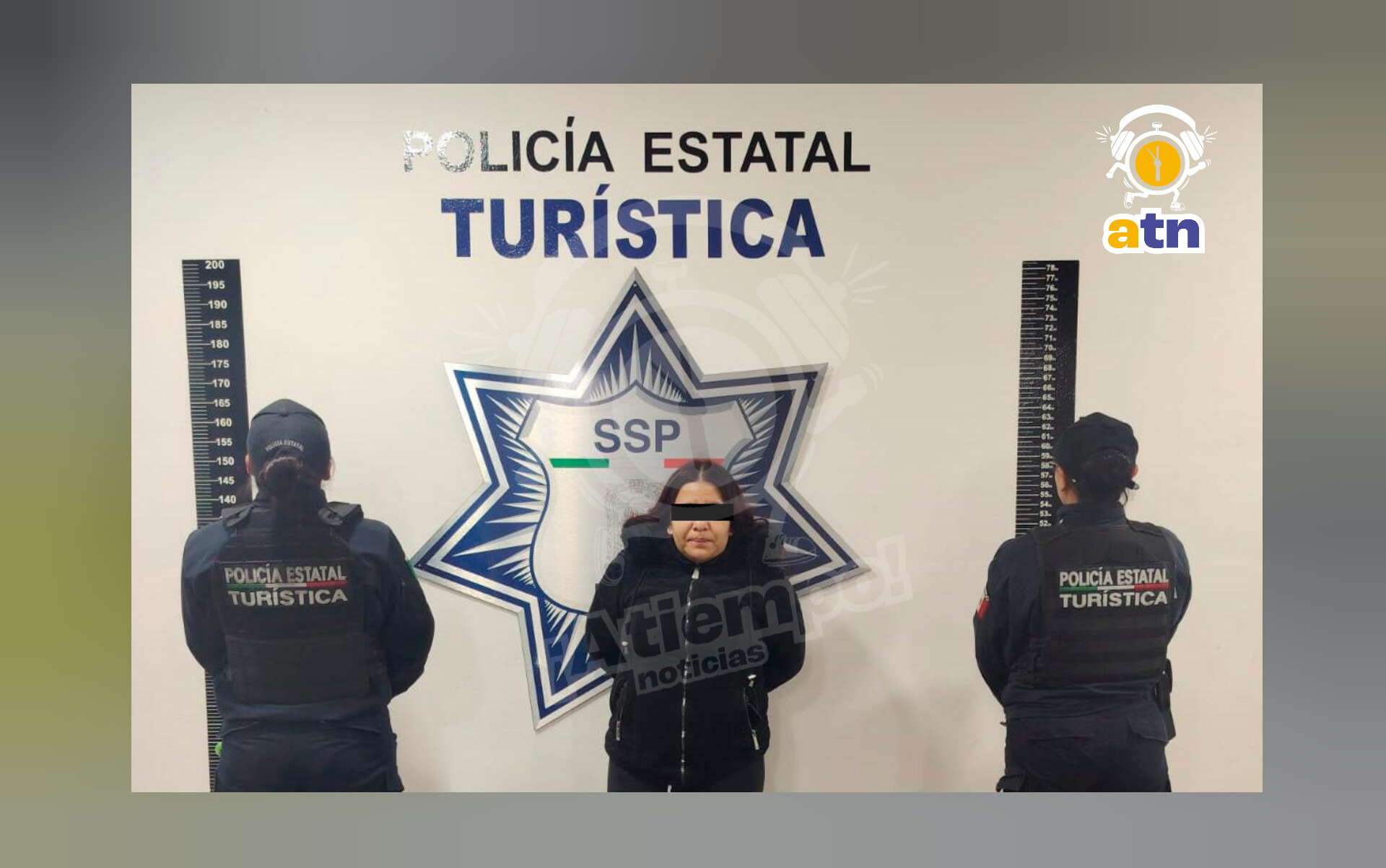 Detienen a mujer por robo en supermercado de Puebla