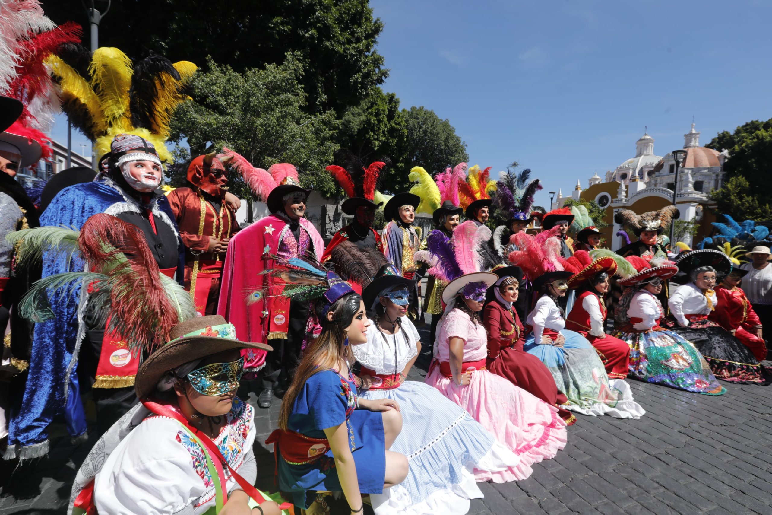 Ensayos de Huehues en Puebla: Preparativos para el Carnaval 2026