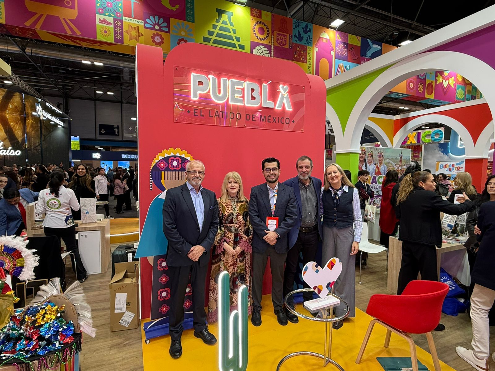 Puebla presenta su oferta turística en FITUR