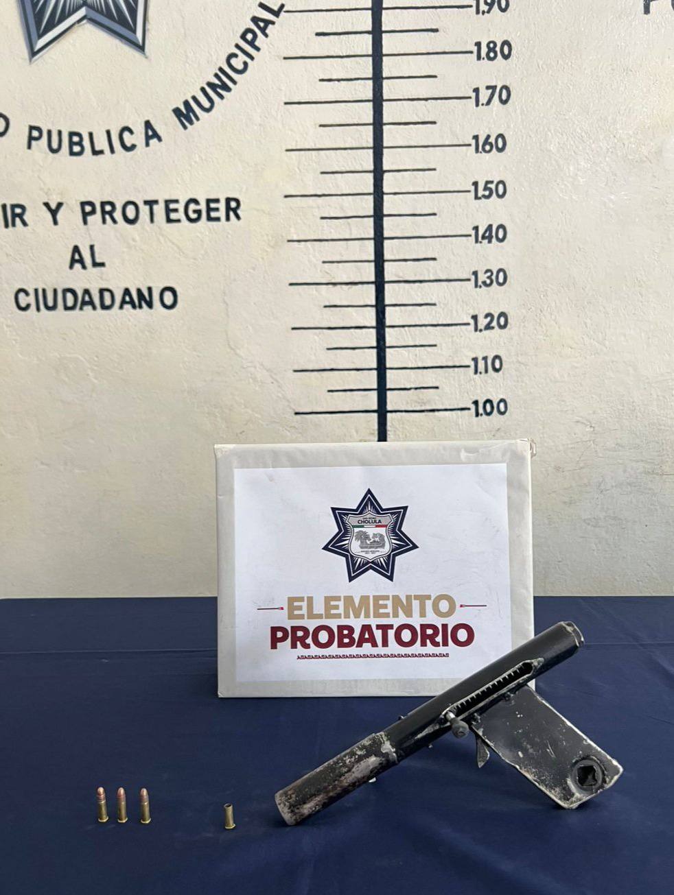 Vinculan a proceso a sujeto que atacó a balazos a policías de San Pedro Cholula