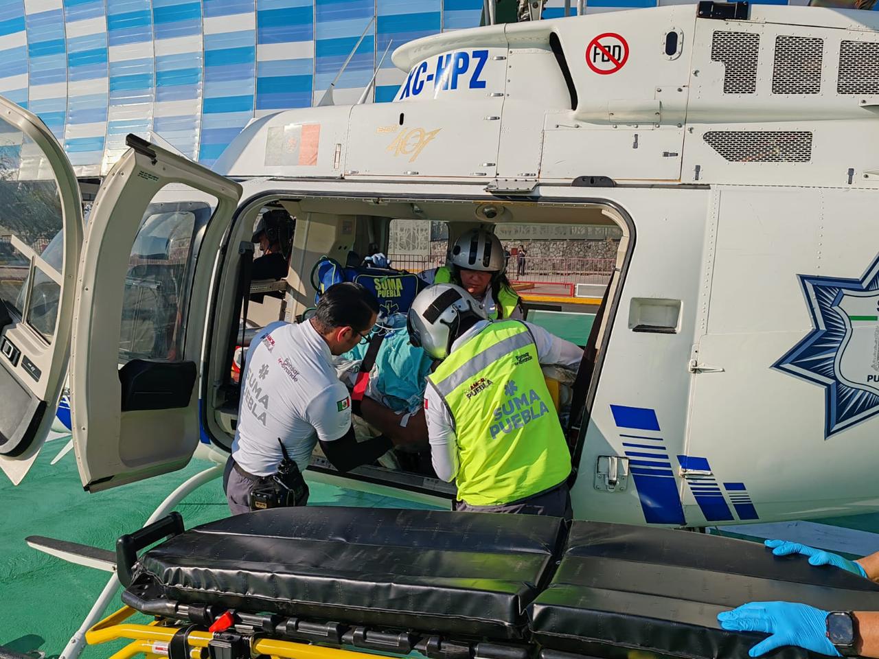 Traslado aéreo por emergencia médica