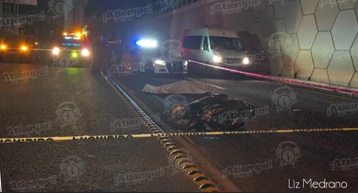 Muere motociclista en la Apizaco–Chiautempan