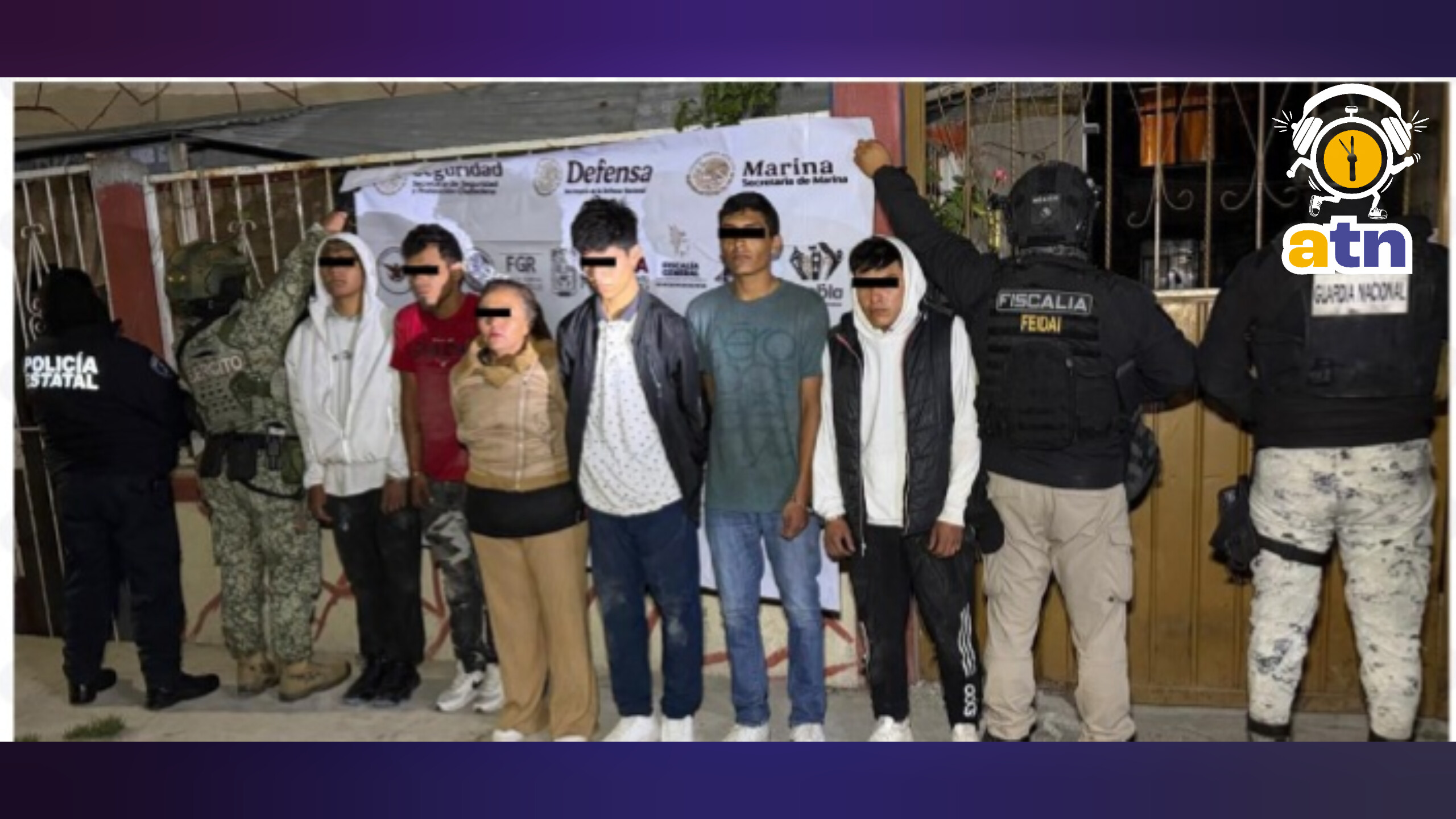 Desmantelan presunta banda de narcomenudistas en Amozoc