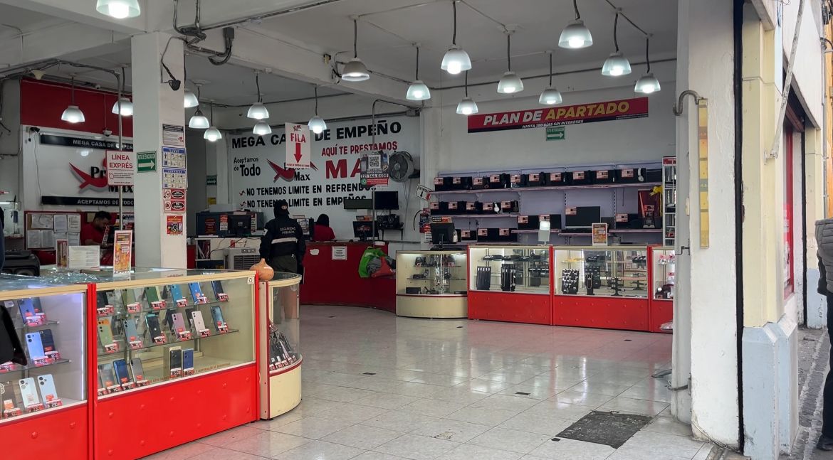 Casas de empeño en Puebla muestran baja afluencia este enero