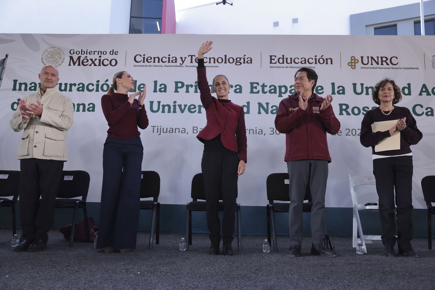 En Tijuana, presidenta Sheinbaum inaugura plantel de Universidad Nacional “Rosario Castellanos”