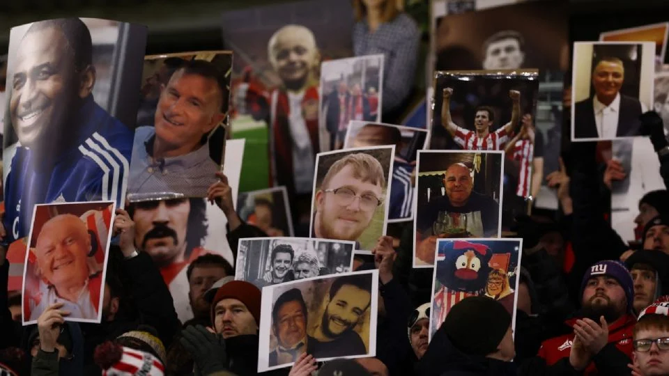 Homenaje de Año Nuevo en el Sunderland