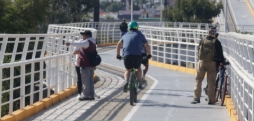 18 conductores sancionados por invadir ciclovías en Puebla