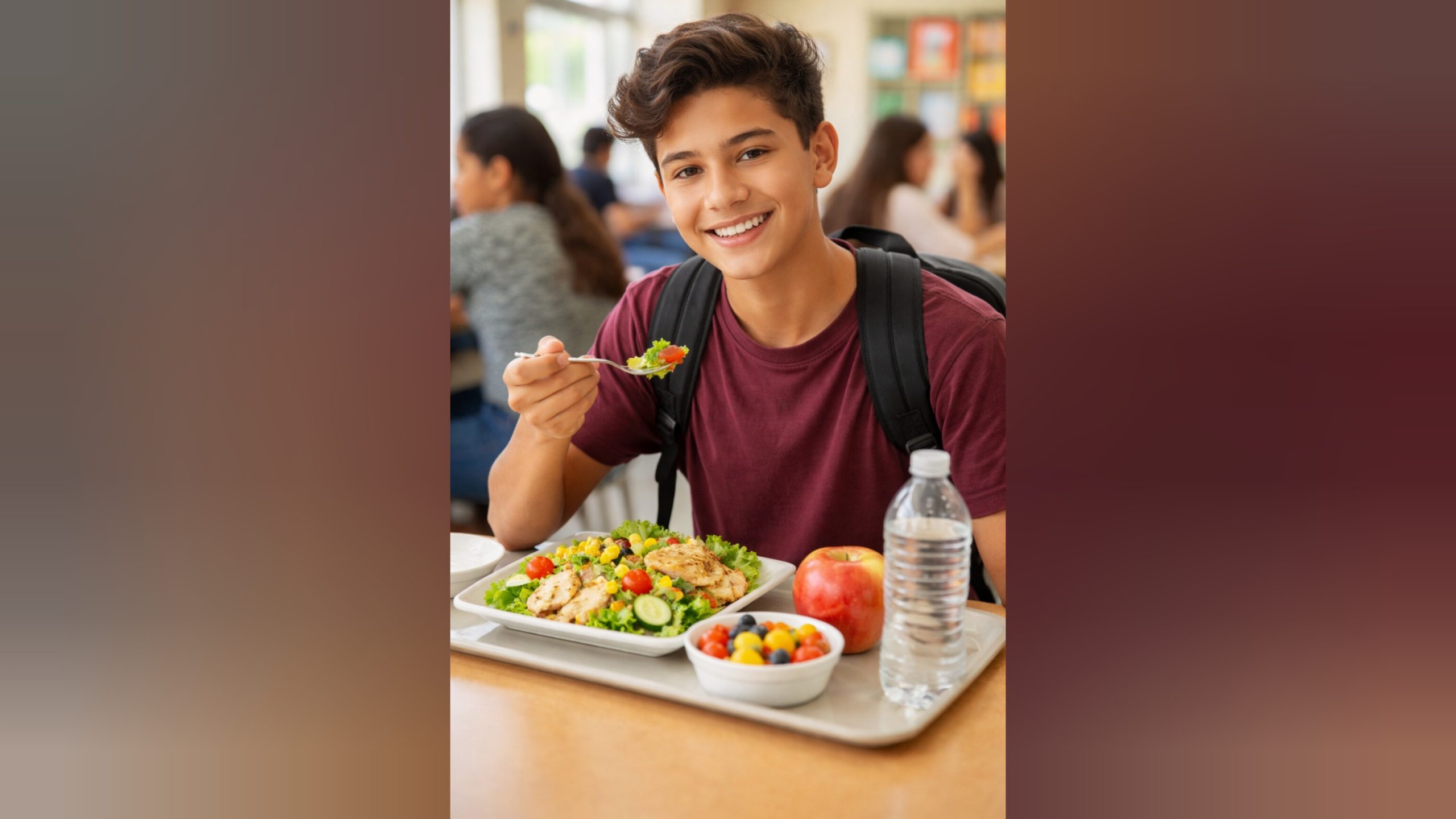 Lanzarán programa piloto para proveer comida saludable en escuelas