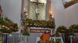 Santa Cruz Tlaxcala alista festividad del Señor del Coro