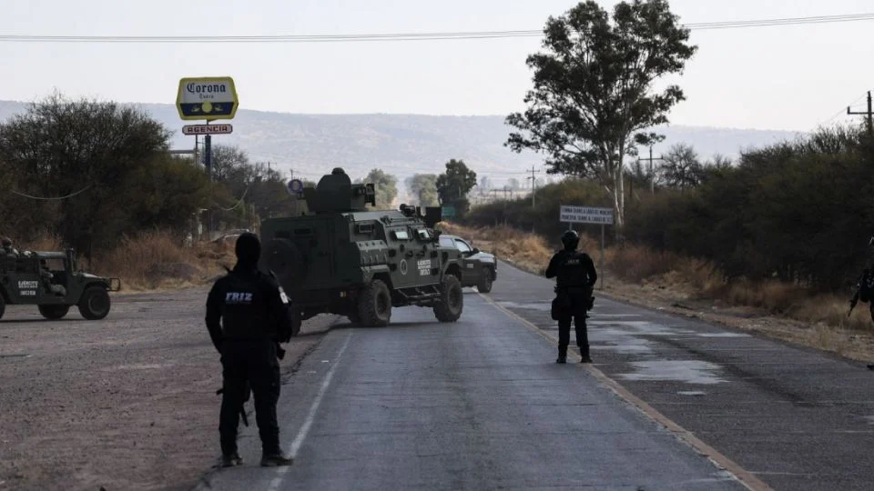 Detienen a 18 presuntos del CJNG en Nochistlán, Zacatecas