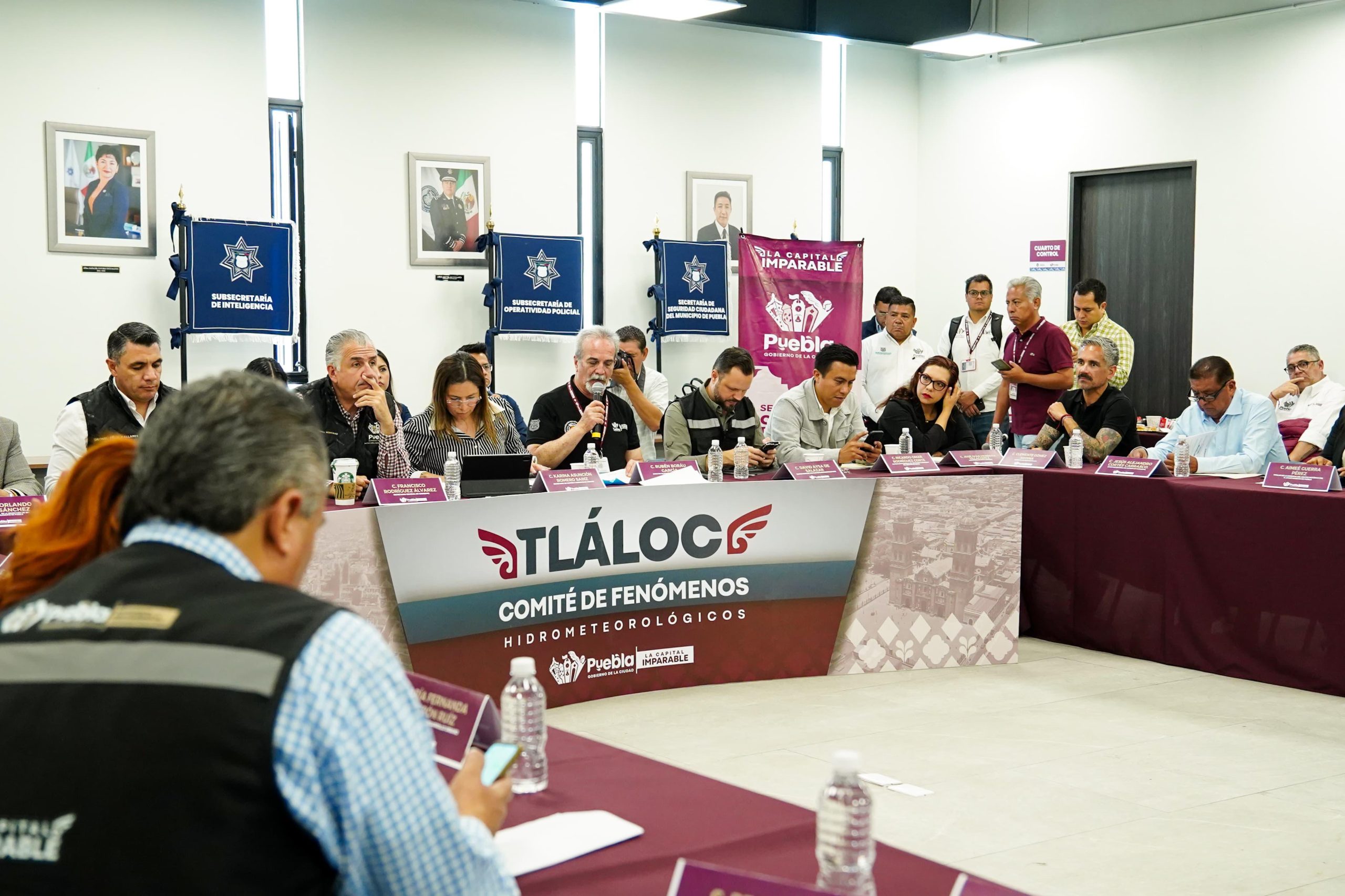 Pepe Chedraui refuerza acciones del Comité Tláloc ante lluvias 2025-2026 en Puebla