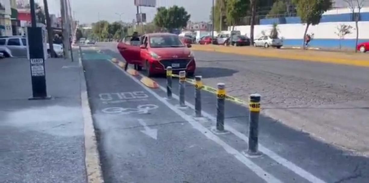 Alcalde de Puebla pide respeto a ciclovías en Zavaleta