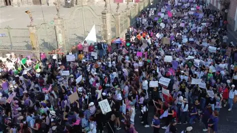 Habrá puntos de hidratación y resguardo femenino en marcha del 8M en Puebla:Zaira González