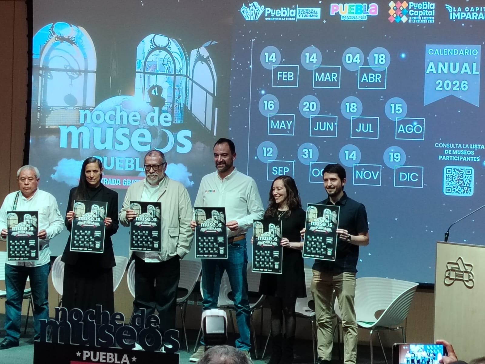 Noche de Museos 2026 arrancará el 14 de febrero con 12 ediciones en Puebla