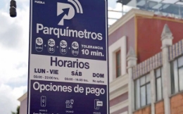 Parquímetros en Puebla capital superan los 4.5 millones de pesos en enero
