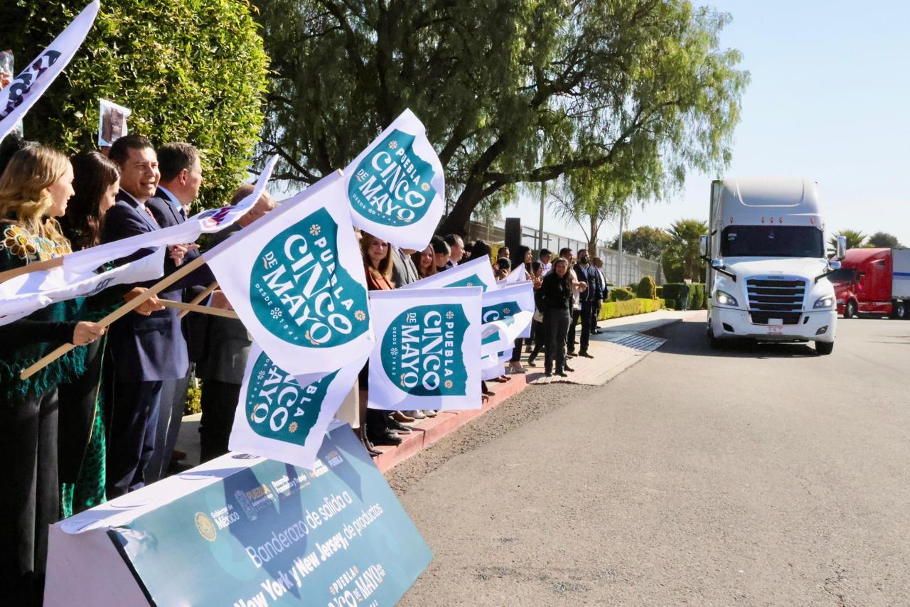 Puebla exporta a Estados Unidos 38 toneladas de productos marca “Cinco de Mayo”