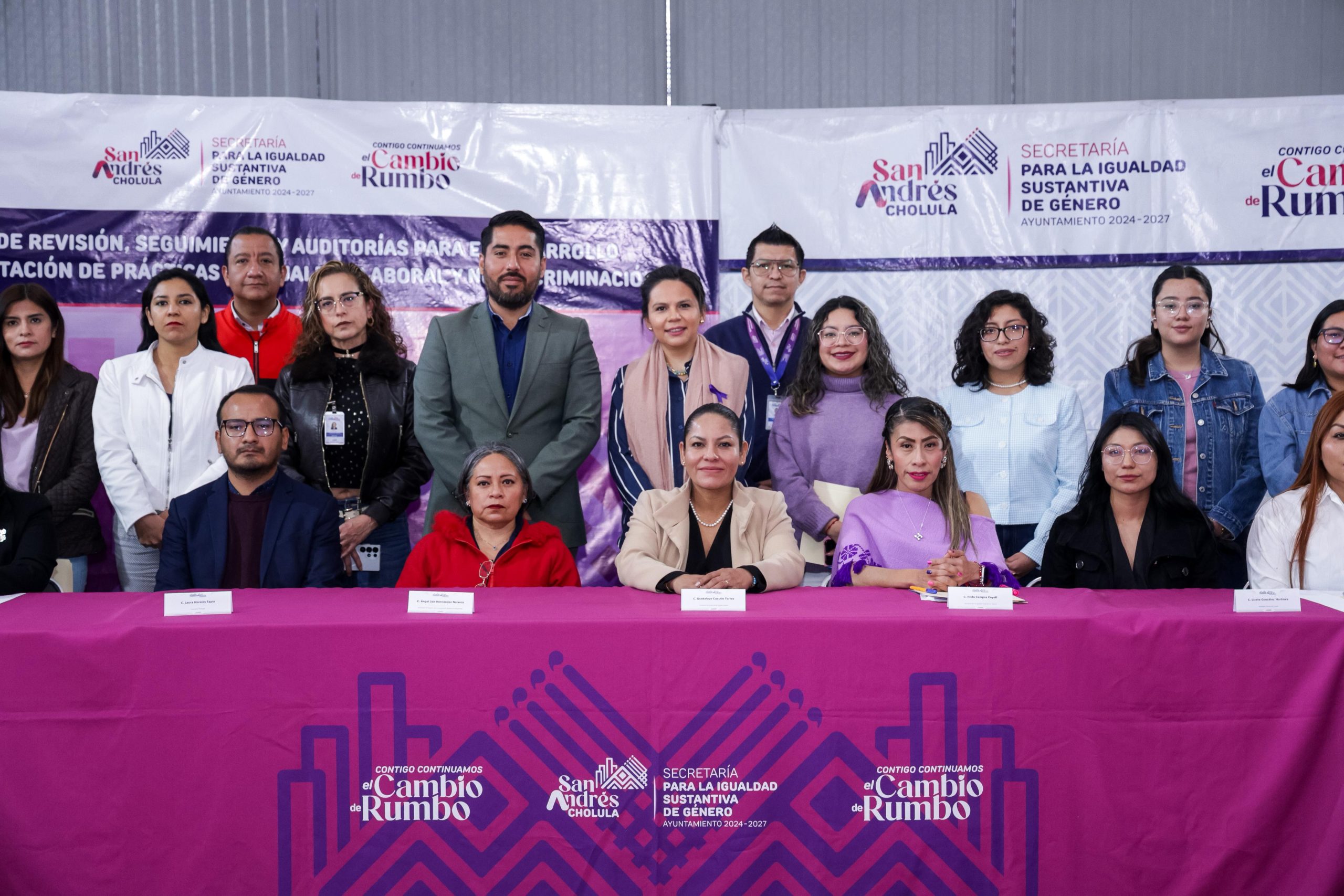 Inicia Gobierno de San Andrés Cholula trabajos del Comité de Igualdad Laboral y No Discriminación