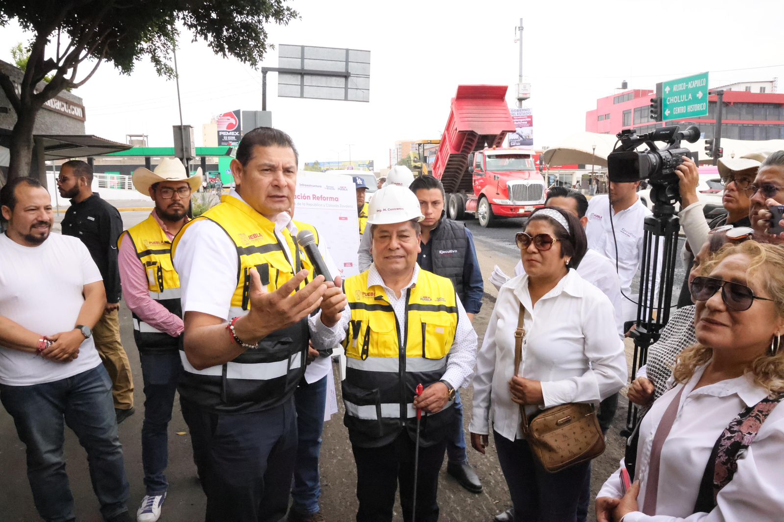 Avanza pavimentación en Prolongación Reforma