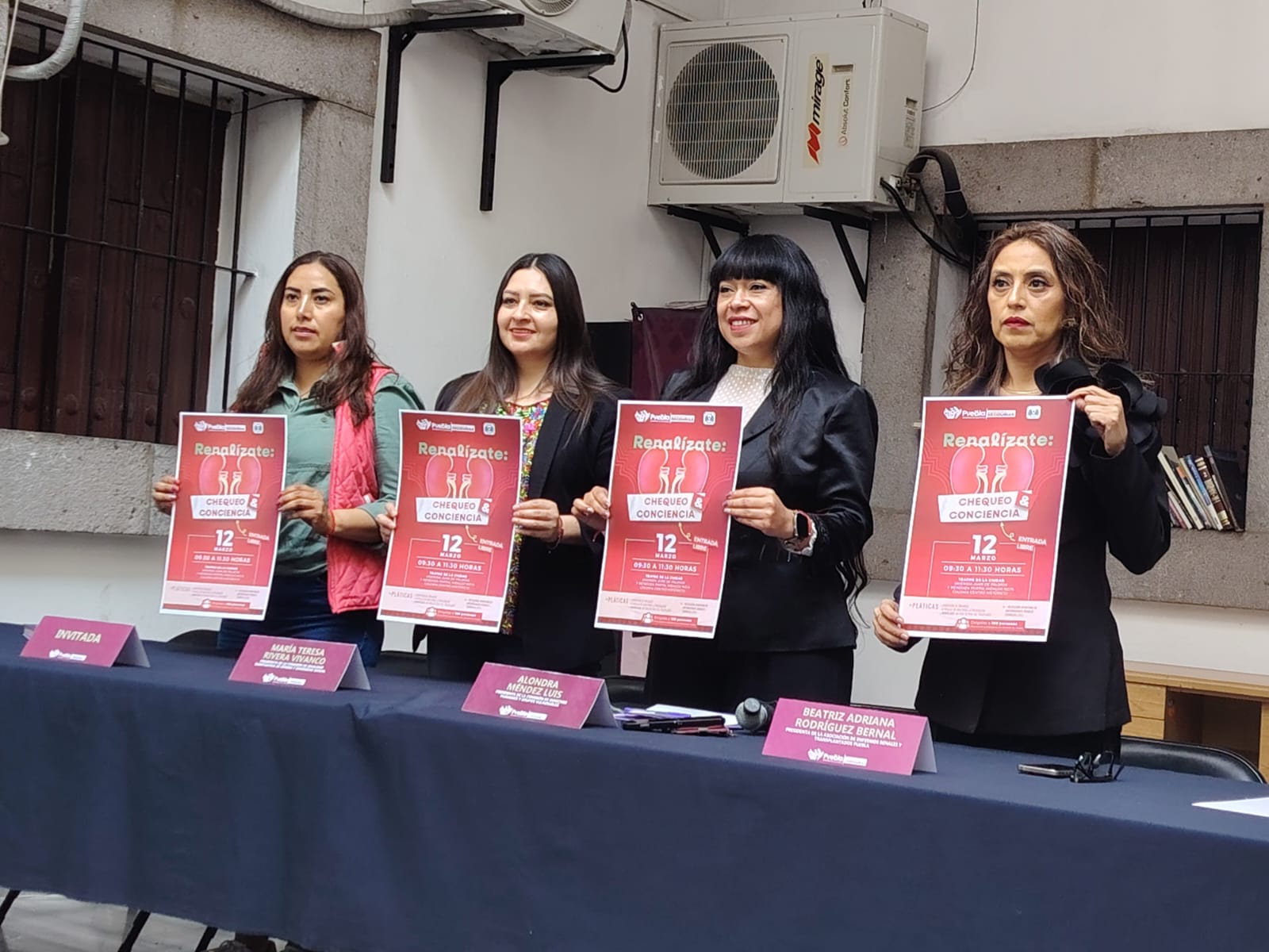 Enfermedad renal, quinta causa de muerte en México; Ayuntamiento de Puebla impulsa jornada de detección gratuita