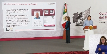 Presentan Credencial Universal de Salud