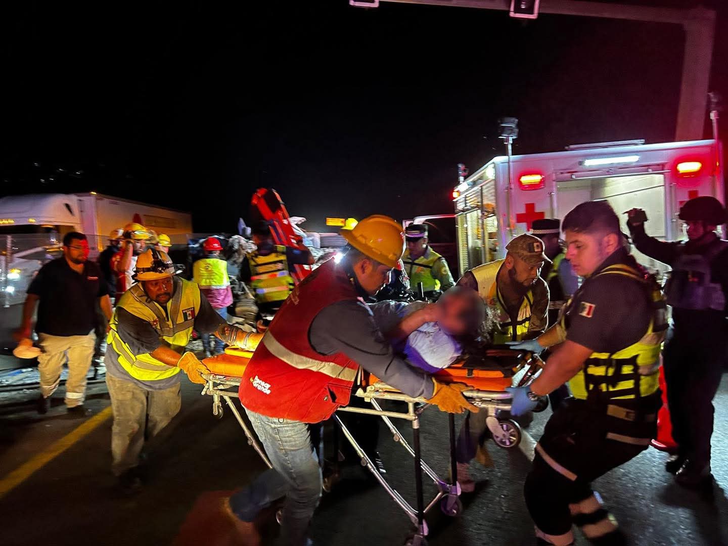Accidente en autopista México–Tuxpan