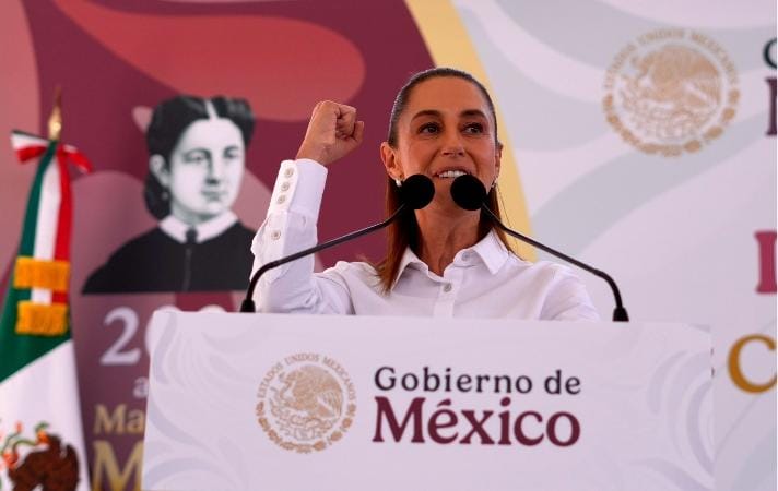 Claudia Sheinbaum inaugura dos CBTIS en Edomex