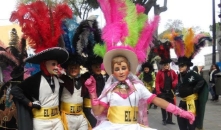 Siete cuadrillas participarán en el cierre de carnavales en Puebla capital