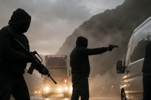 Atacan a balazos a comerciantes en la México-Veracruz