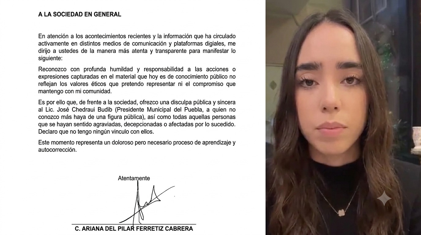 Mujer que conducía ebria en Cholula pide disculpas por involucrar a Chedraui