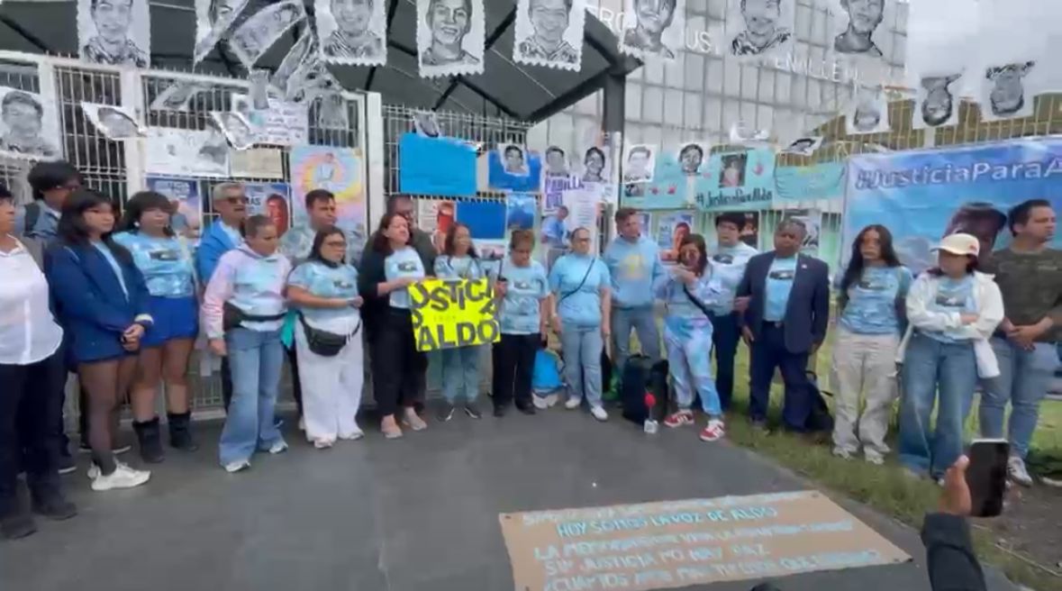 Exigen justicia para Aldo Padilla en Puebla, inicia audiencia contra su presunto homicida