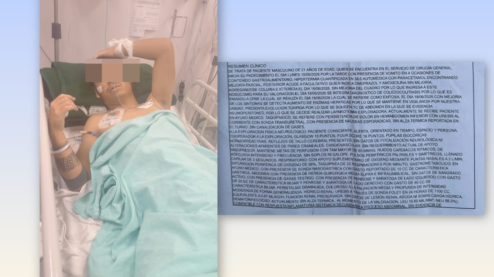 Denuncian presunta negligencia médica en el IMSS Puebla; joven permanece en estado crítico