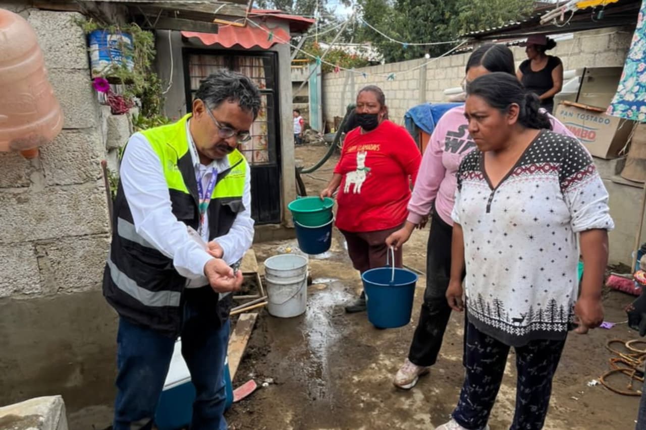 Salud interviene en La Gloria tras contingencia sanitaria