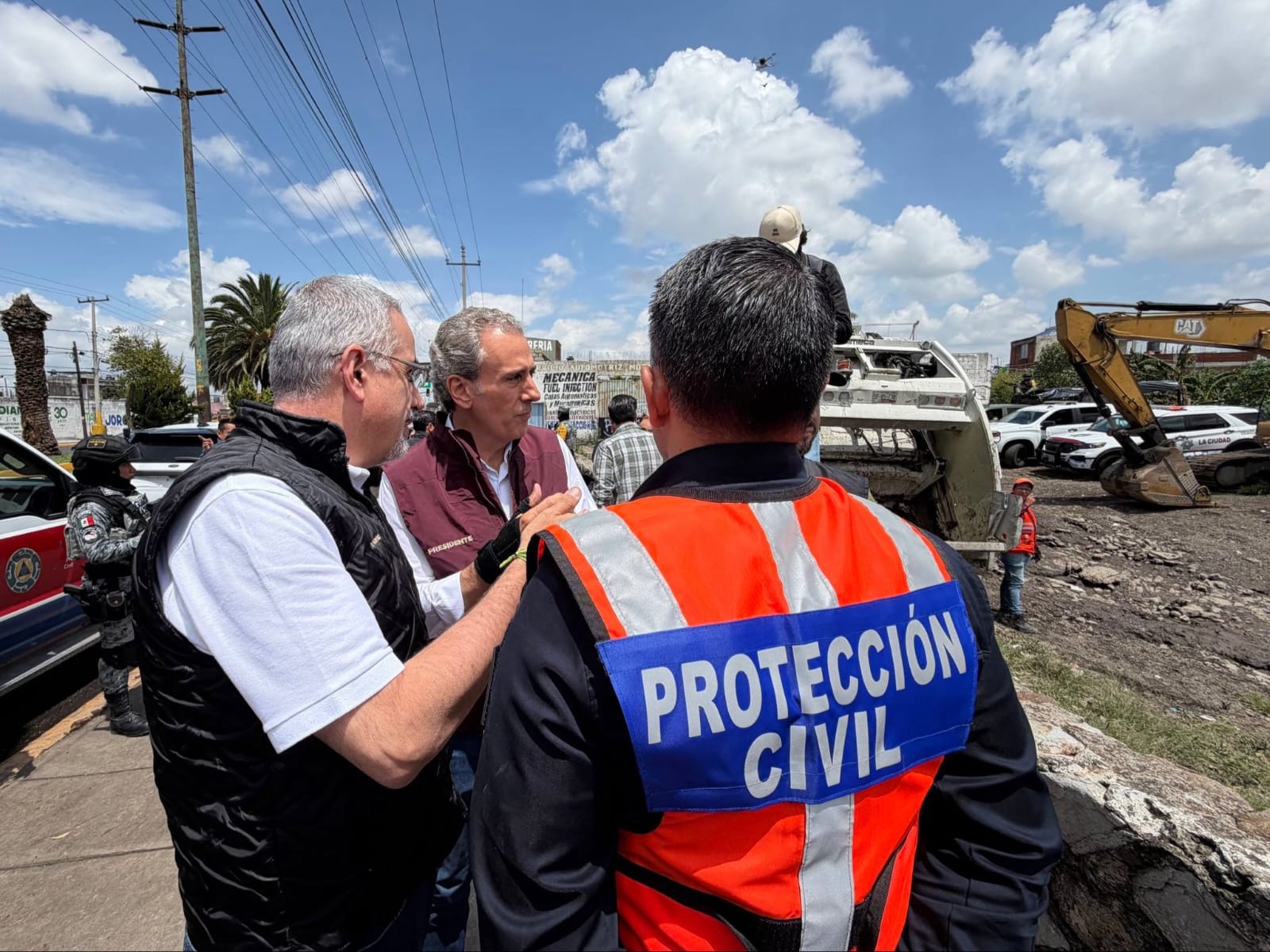 Mantienen operativo en el Vaso Regulador Puente Negro tras lluvias en Puebla