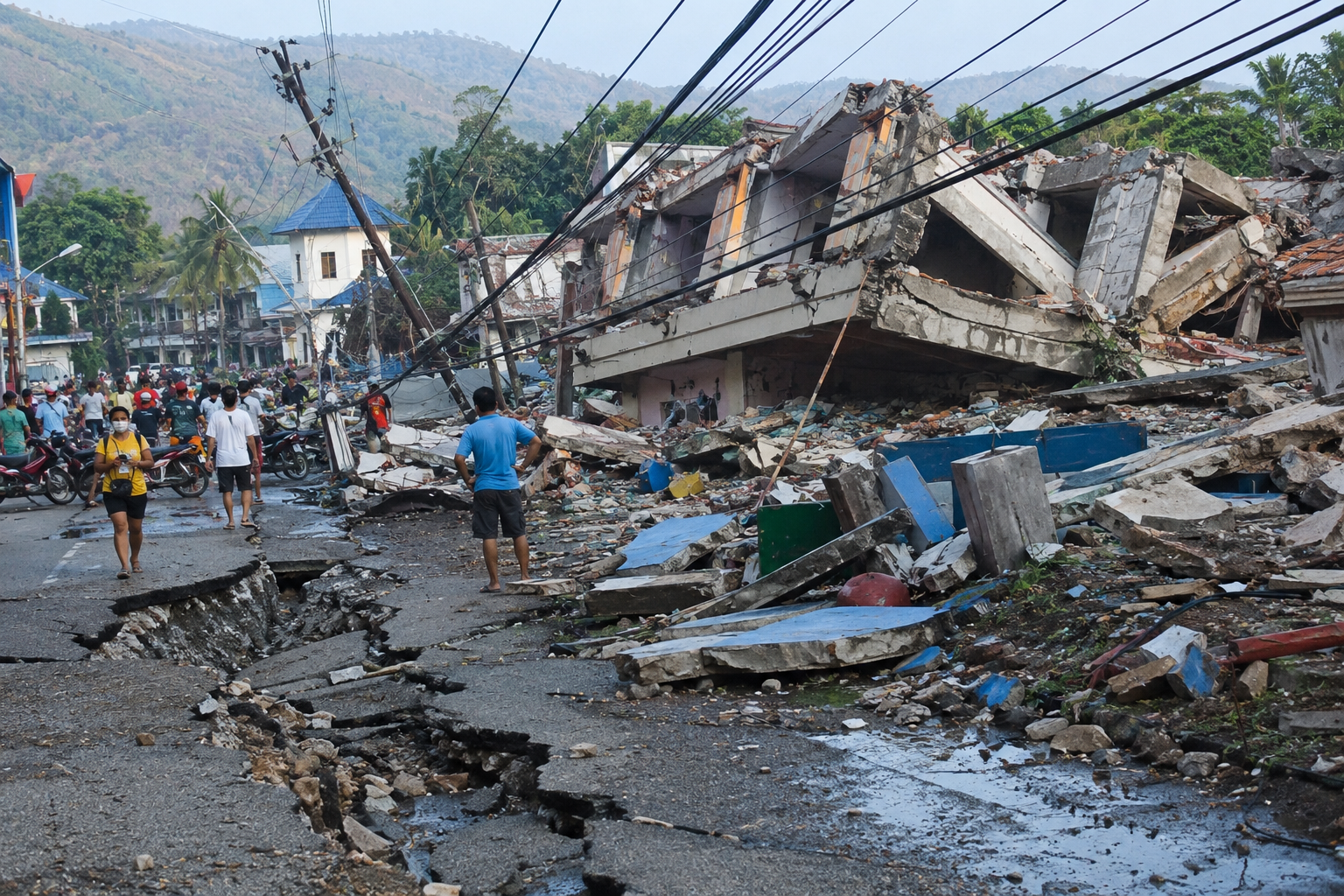 Sismo deja muertos y desaparecidos en Filipinas