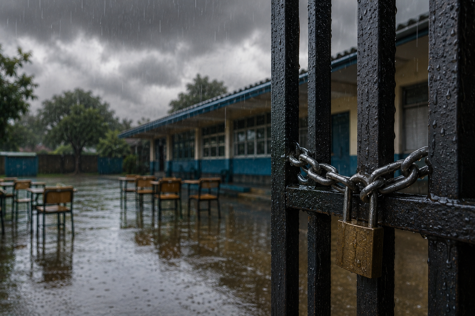 Suspenden clases presenciales en 130 municipios de Puebla por lluvias