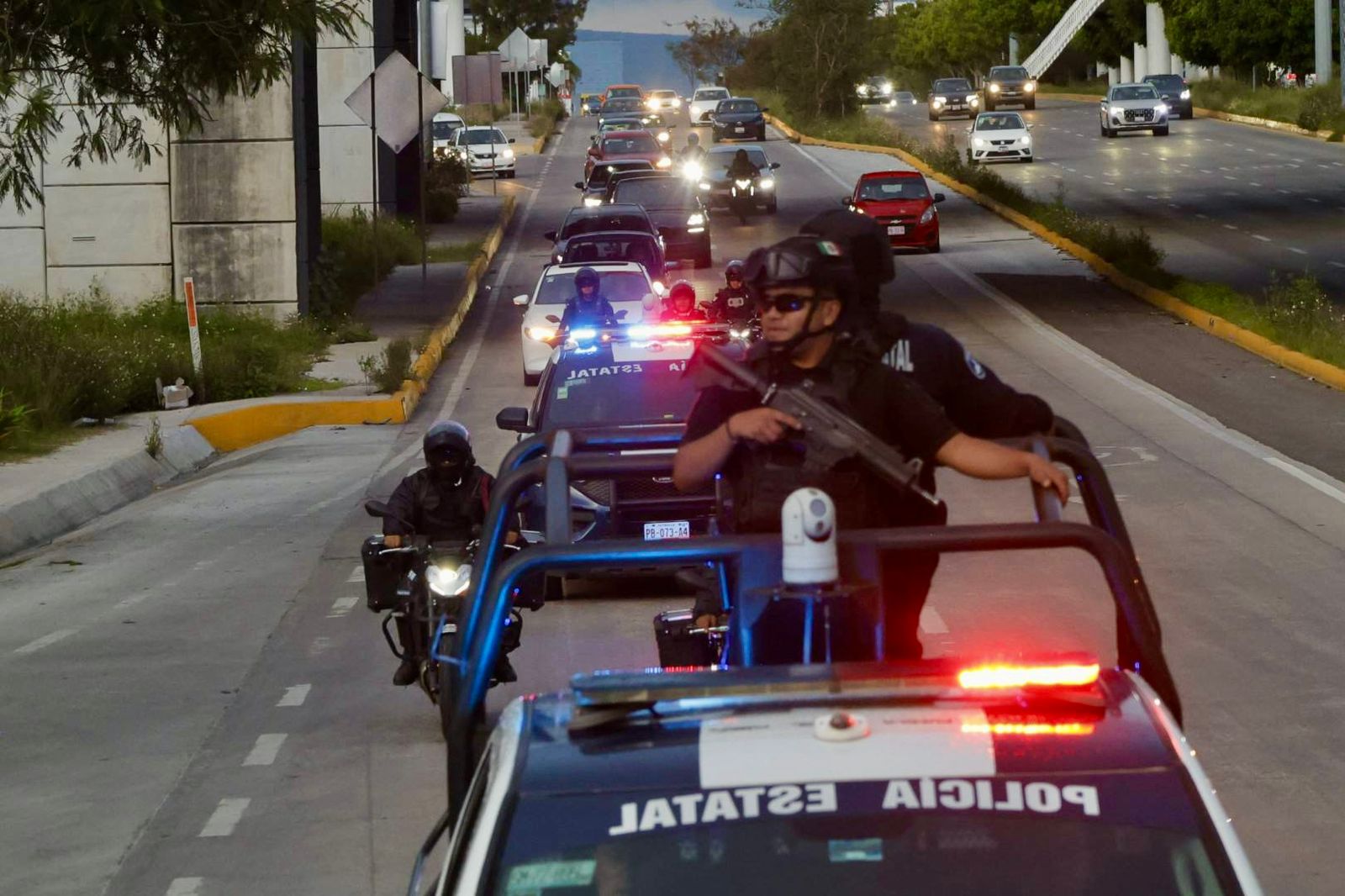 SSPE despliega operativo permanente en Vía Atlixcáyotl