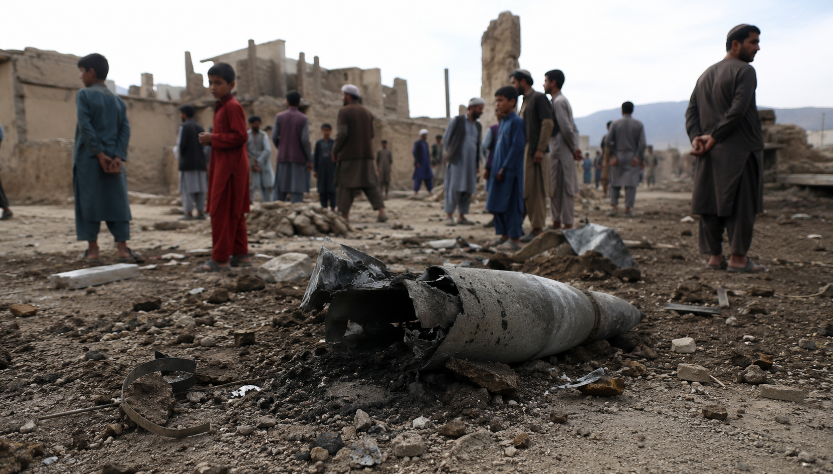 Explosión de proyectil deja ocho muertos en Afganistán