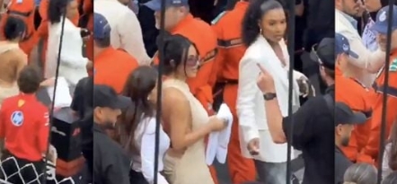Kim Kardashian genera polémica durante el GP de Mónaco