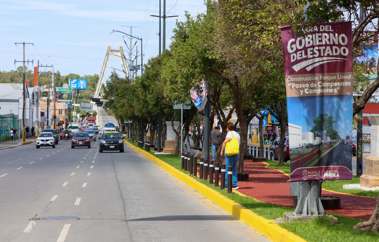 Gobierno Estatal transforma  vialidades en Puebla