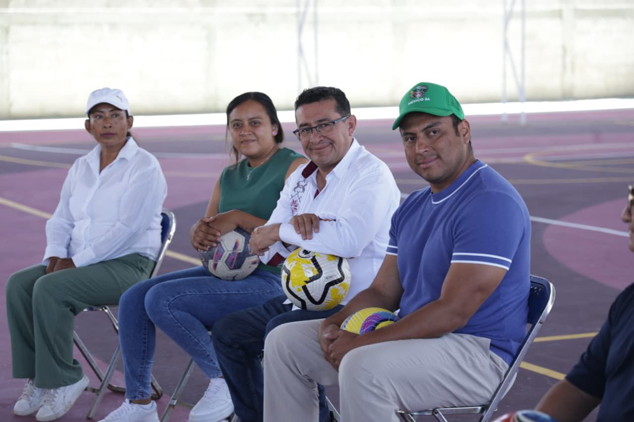 Impulsa diputado Pável Gaspar espacios deportivos para fortalecer el tejido social en la Mixteca poblana   