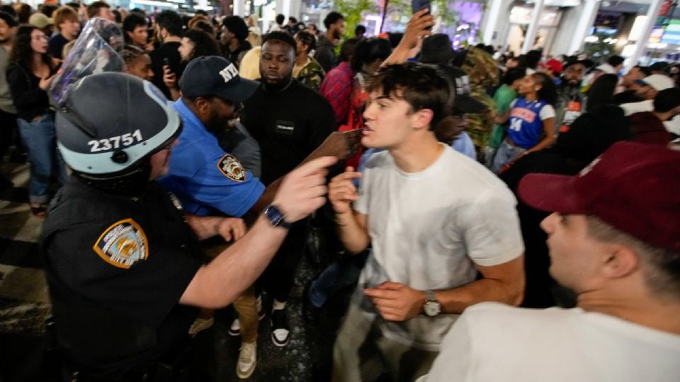 Disturbios tras derrota de Knicks dejan detenidos y heridos